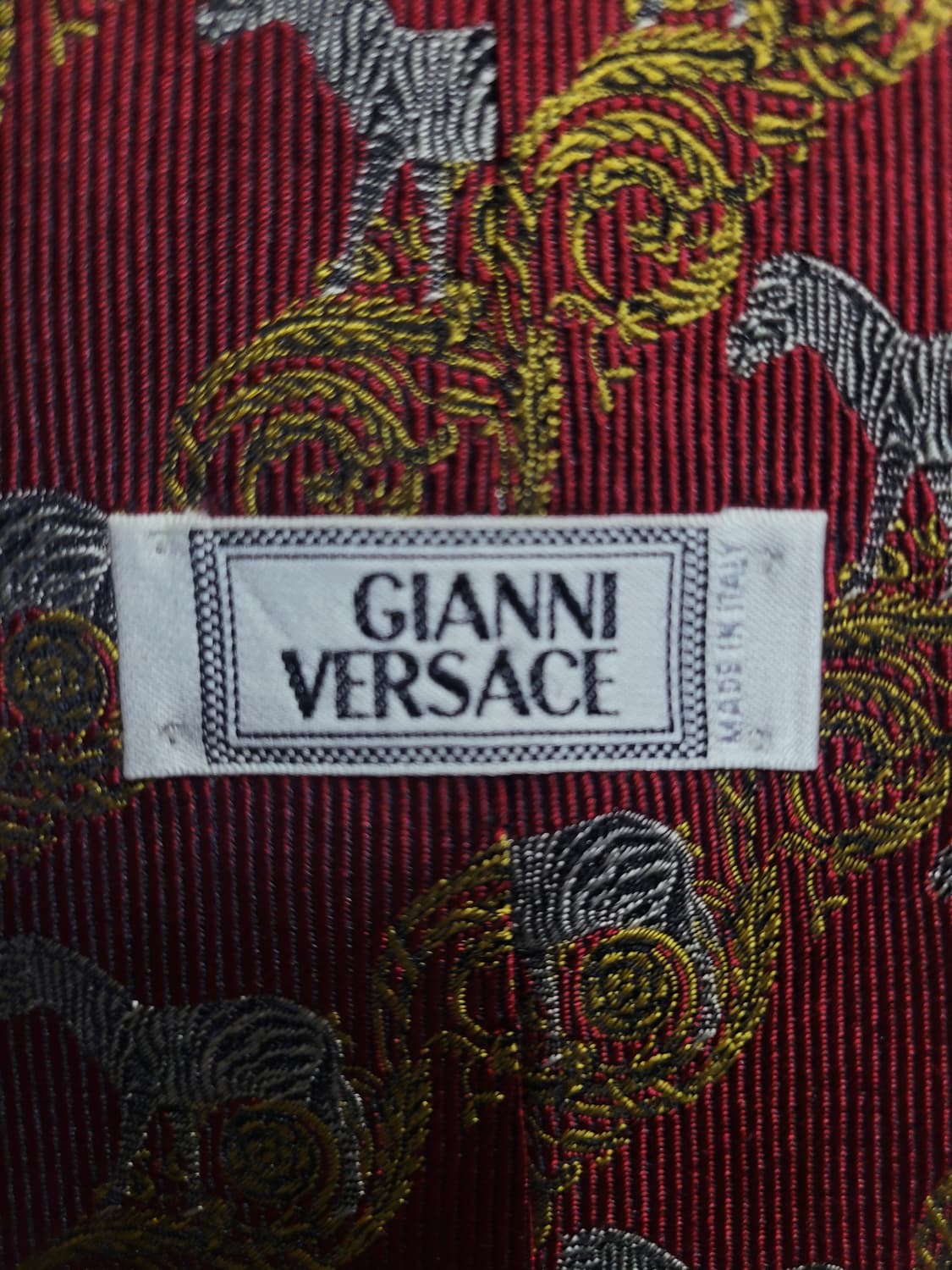 VERSACE 베르사체 이태리 실크 넥타이  상품이미지5