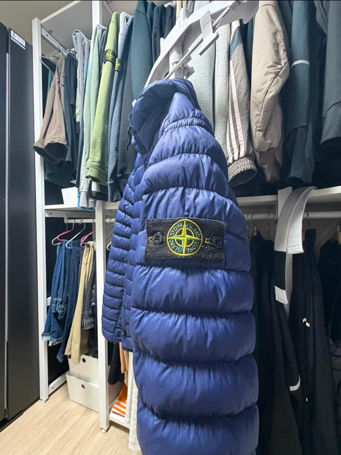 스톤아일랜드 마이크로 얀 다운 패딩 L 사이즈 상품이미지3