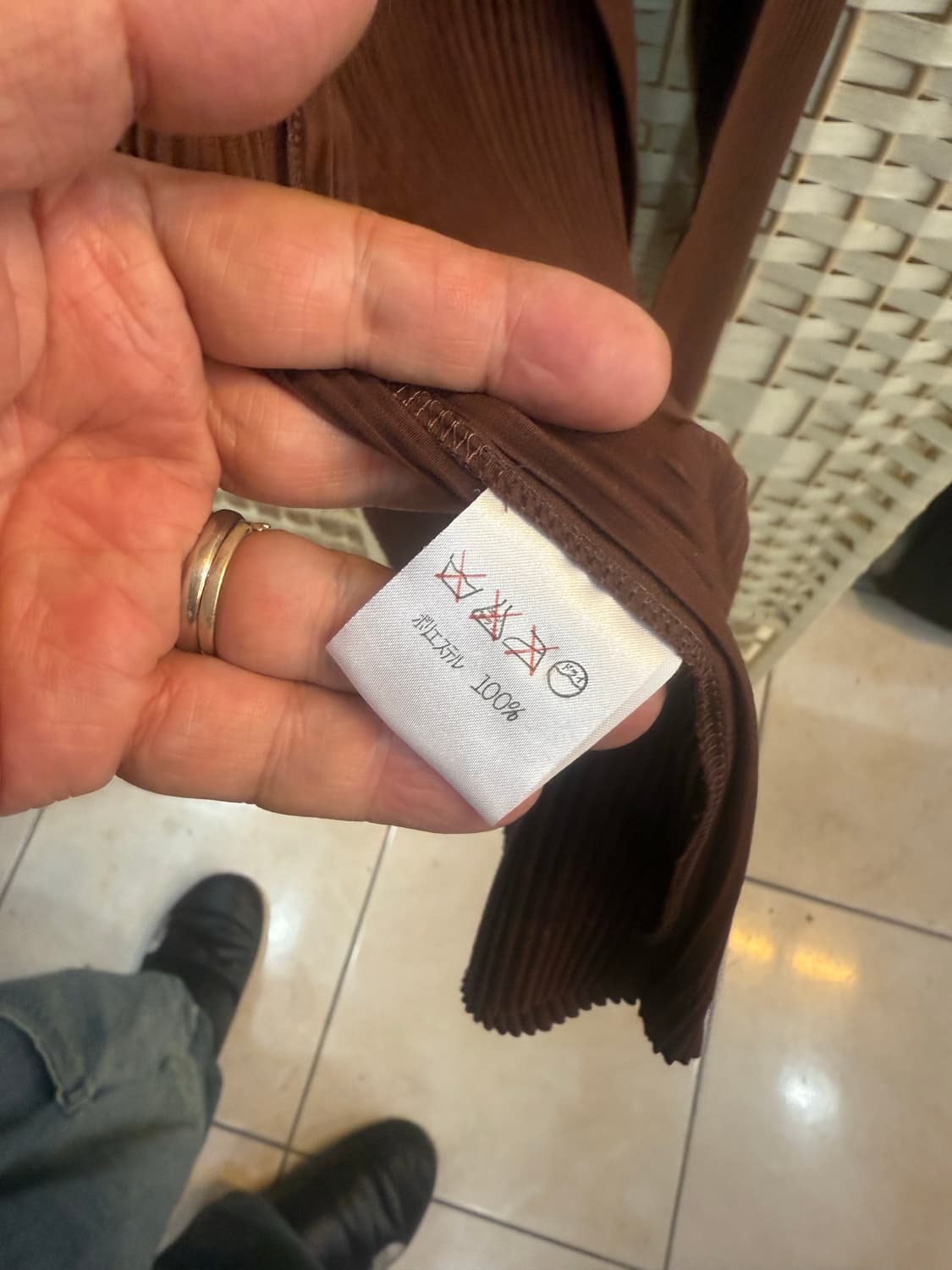 66 정품 이세이미야케 플리츠 가디건 팝니다 상품이미지3