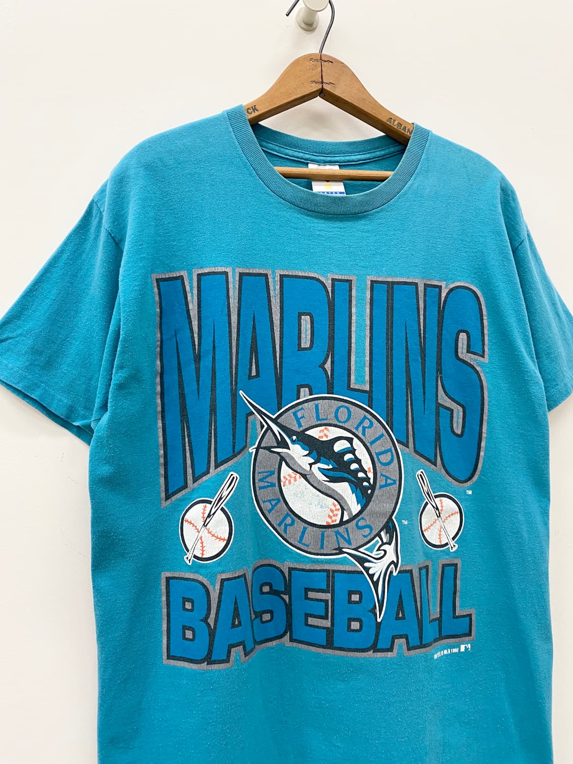 1992 Artex 플로리다 말린스 반팔 티셔츠 상품이미지4
