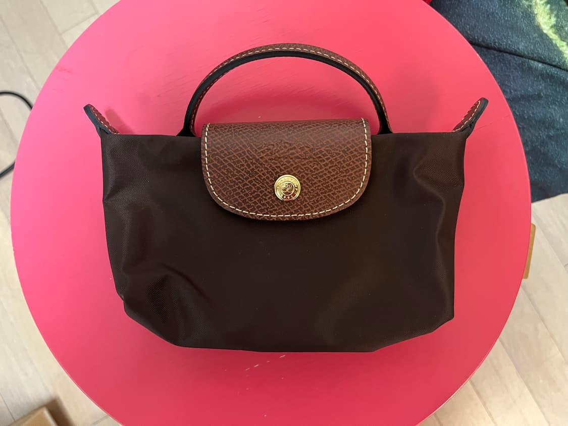 롱샴 르 플리아쥬 오리지널 핸들 파우치 상품이미지3