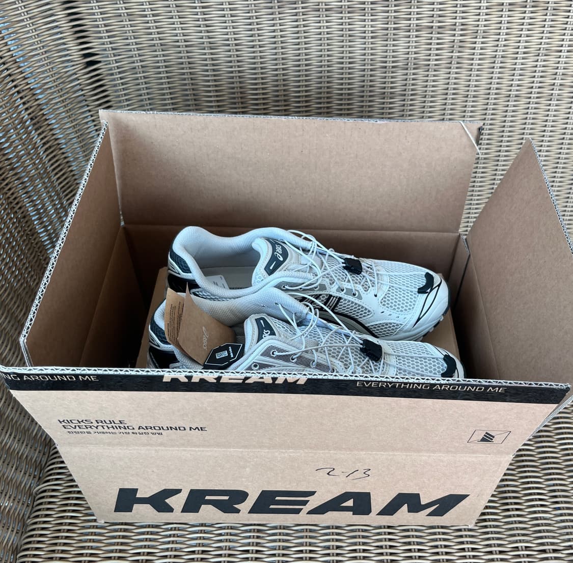 아식스 언리미티드 젤 카야노 14 스모크 그레이 260 상품이미지3