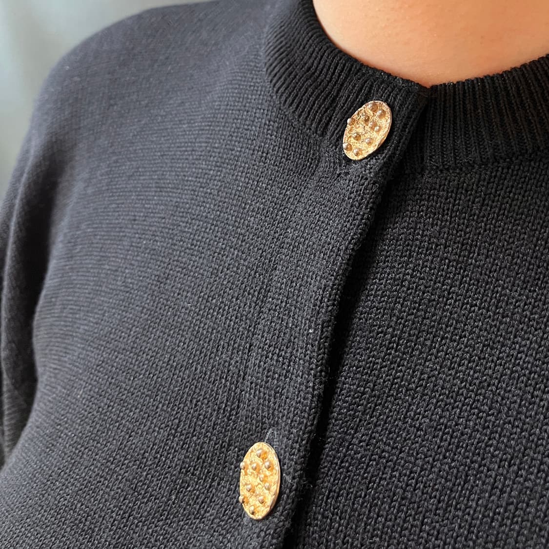 버버리 스코틀랜드 울 금장 버튼 가디건 Ballantyne 메이드 상품이미지8