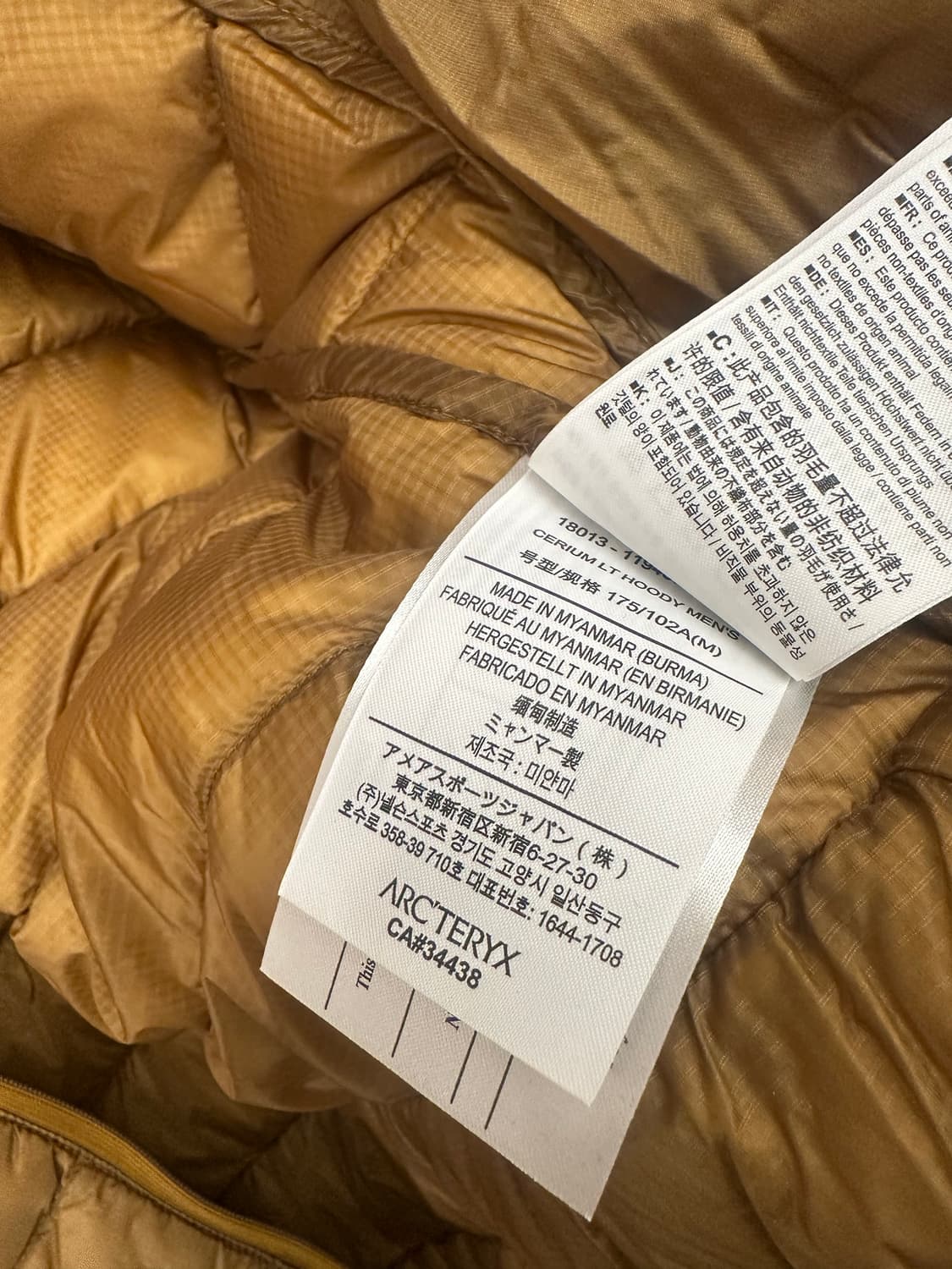 아크테릭스 세륨 후디 유콘 M  상품이미지5