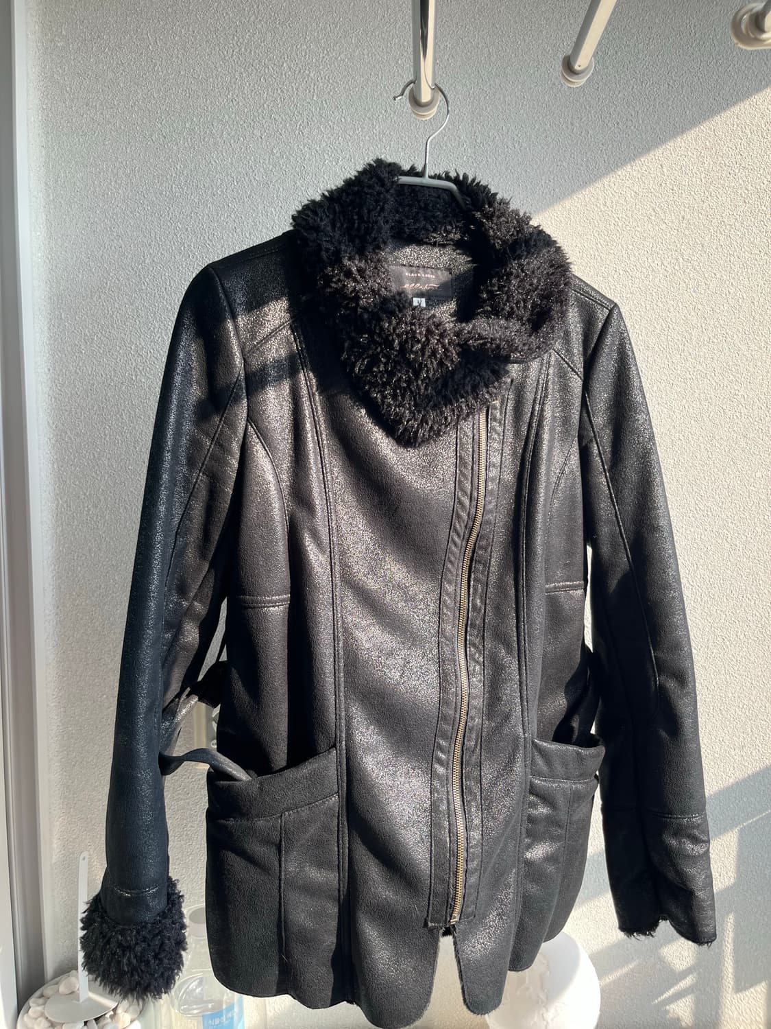 Vintage Safari shearling short coat 상품이미지1