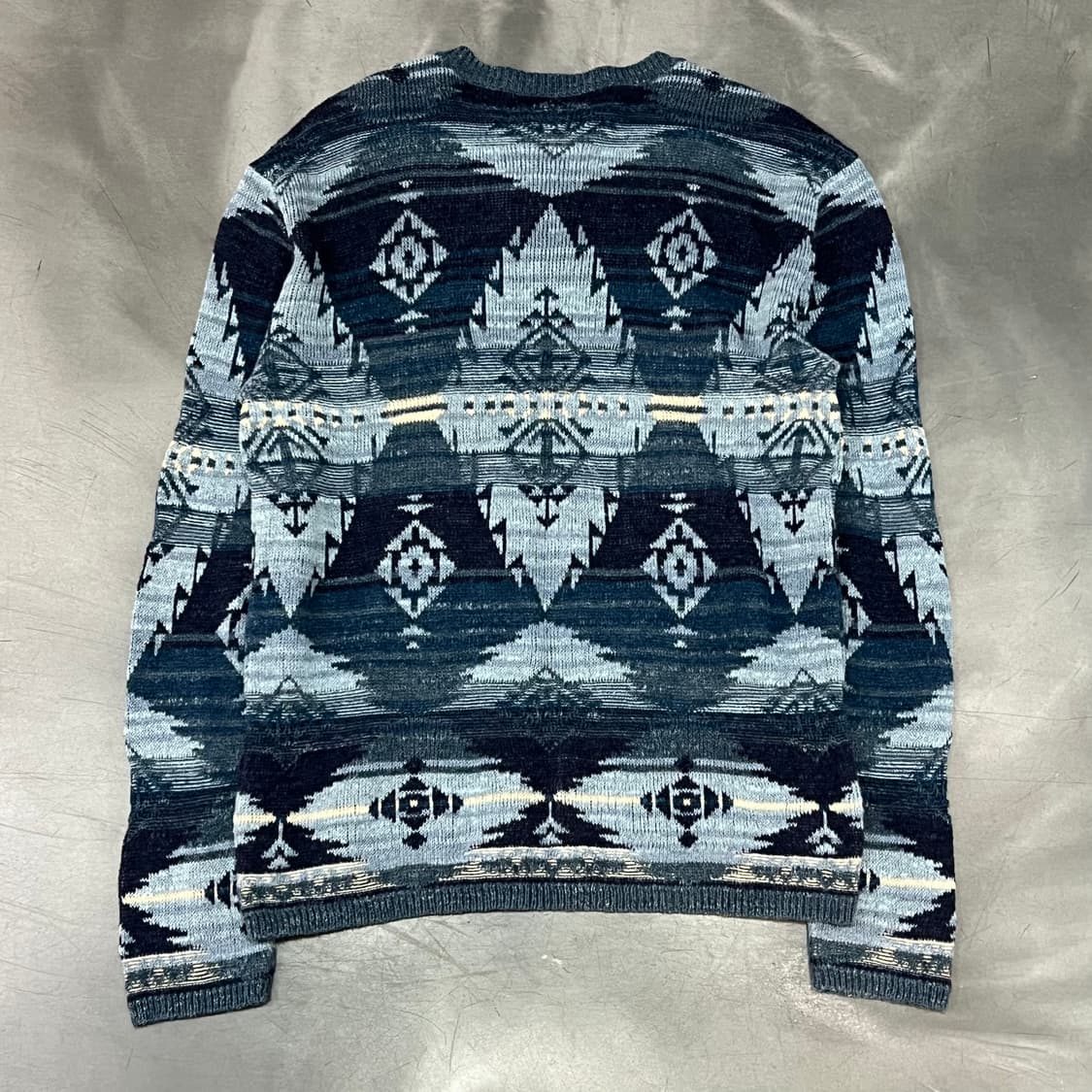  데님앤서플라이 에스닉 패턴 헨리넥 니트 y15908 상품이미지2