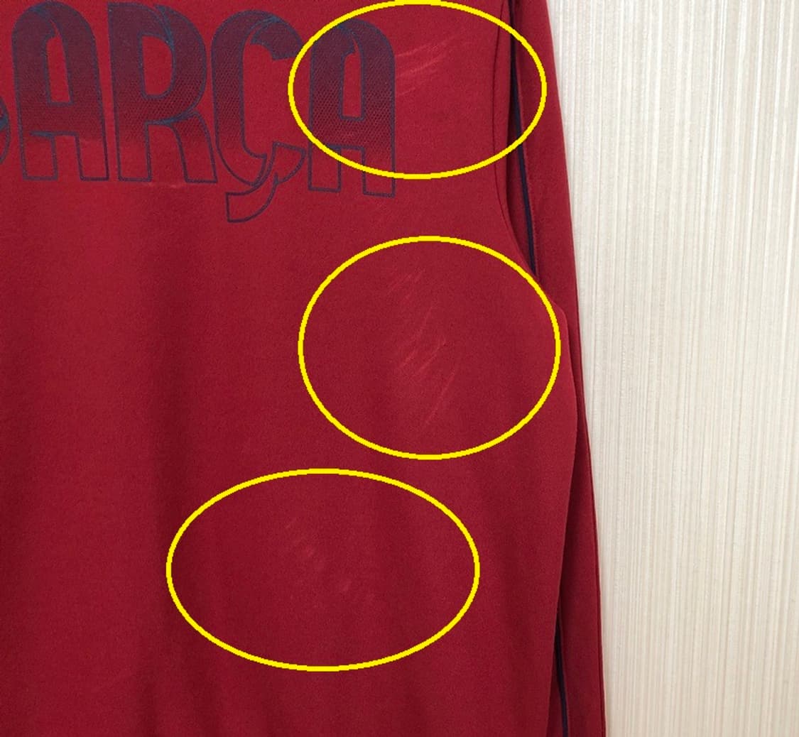 나이키 11-12 FC바르셀로나 N98 어센틱 트랙탑/트랙슈트 L 상품이미지10