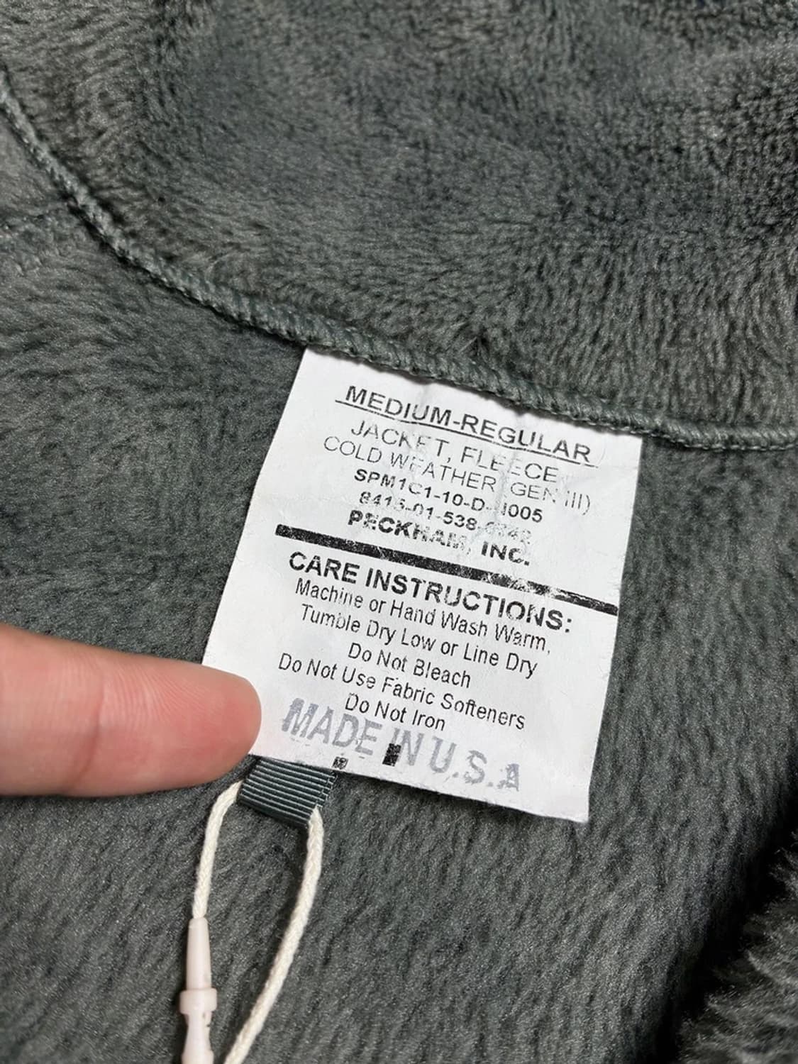 US ARMY Gen3 폴라텍 플리스 자켓 R1131 상품이미지6