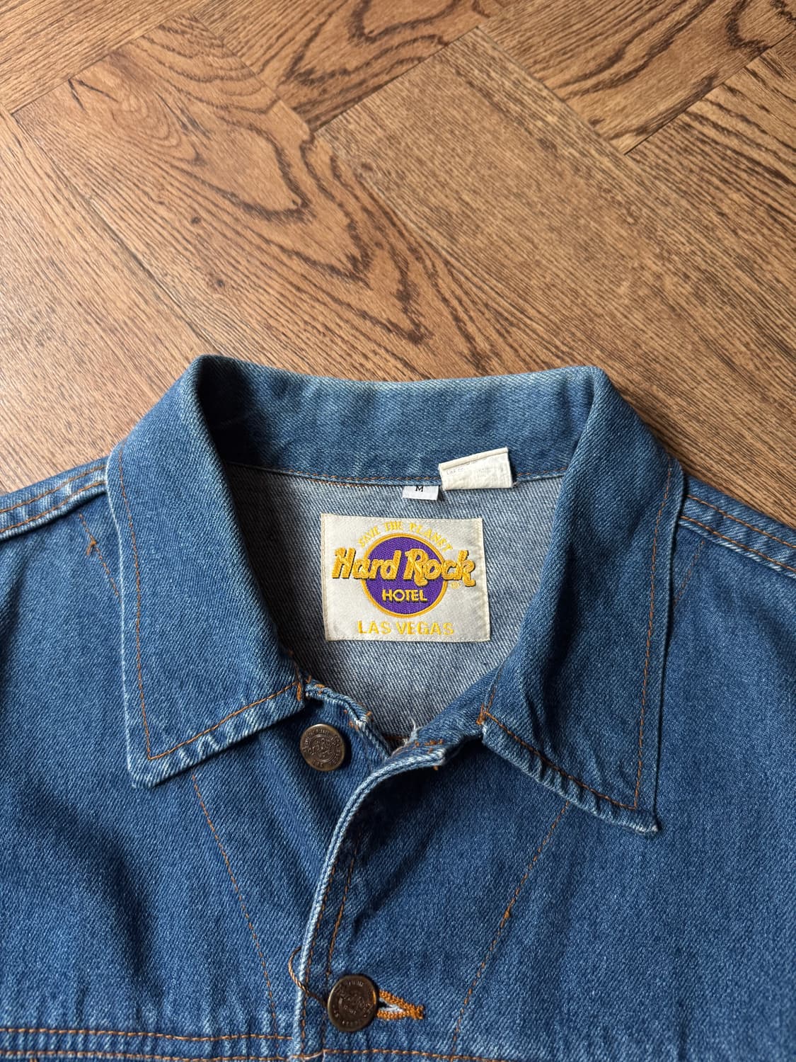 [M]하드락 호텔 LAS VEGAS 데님 트러커 자켓 상품이미지2