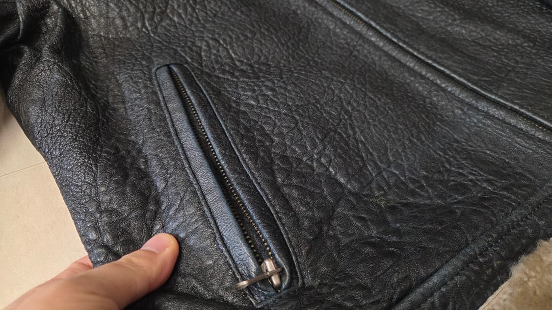 L'homme en Cuir 양털 바이커  가죽 무스탕 상품이미지8