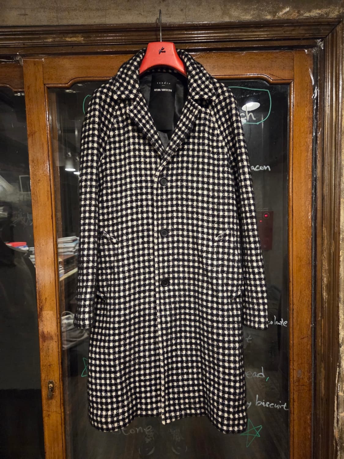 산드로 트위드 래글런코트  상품이미지10