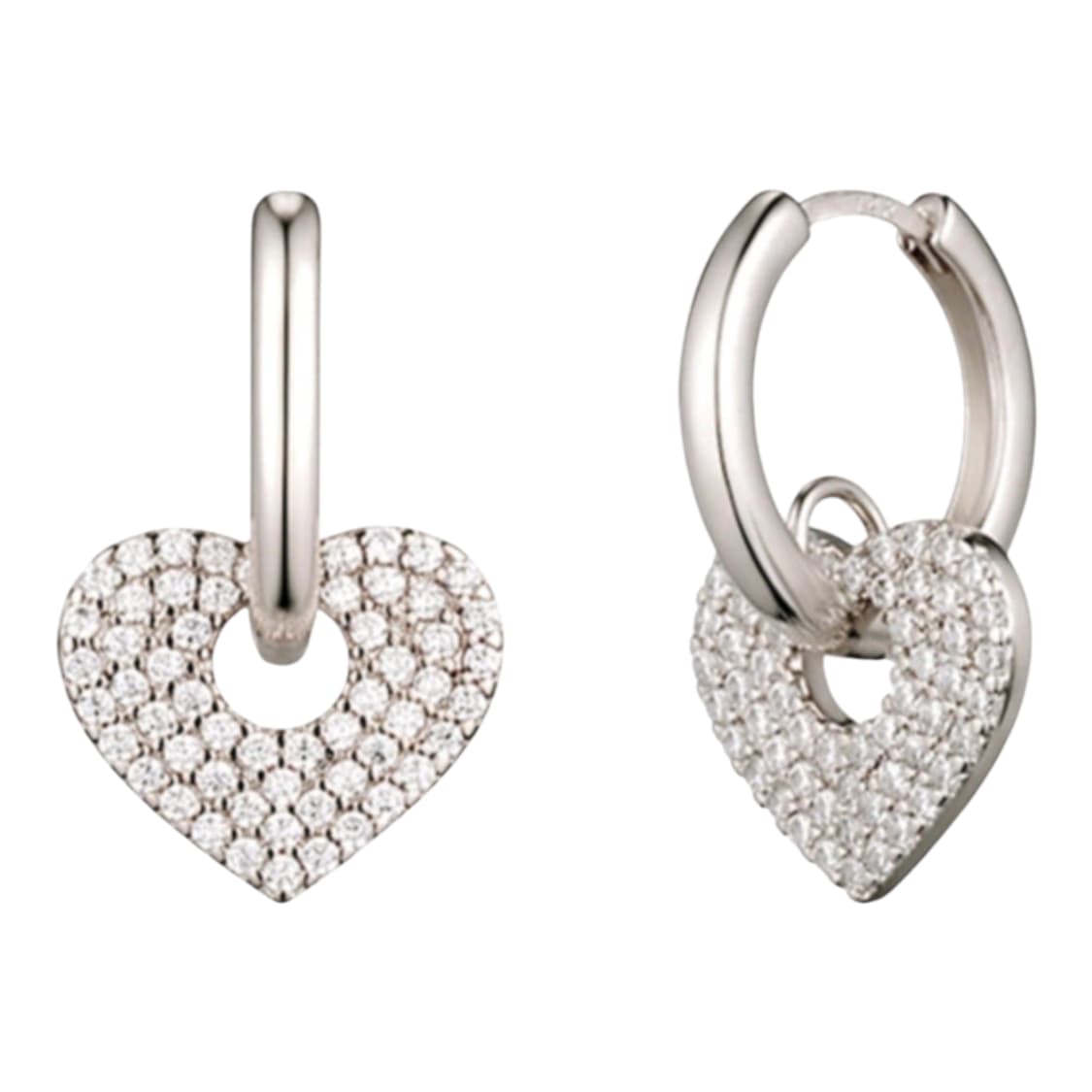 ✨ 엘르 아모르 하트 귀걸이 | 14K 골드핀 | 반짝 데일리템 상품이미지5