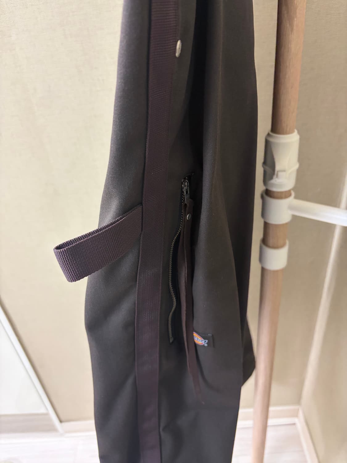 [1] (새제품) haea 디키즈 사이드 집 리워크 팬츠 브라운 상품이미지5