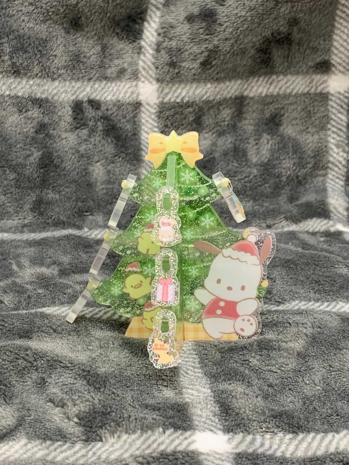 산리오 시크릿 아크릴 크리스마스 트리 포차코 상품이미지1