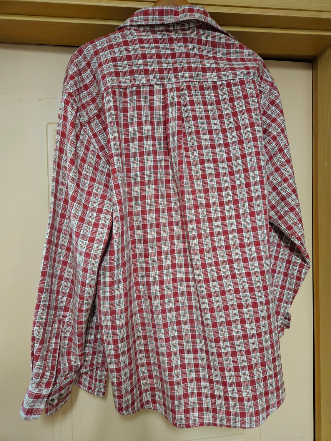 레드 체크 셔츠 상품이미지2