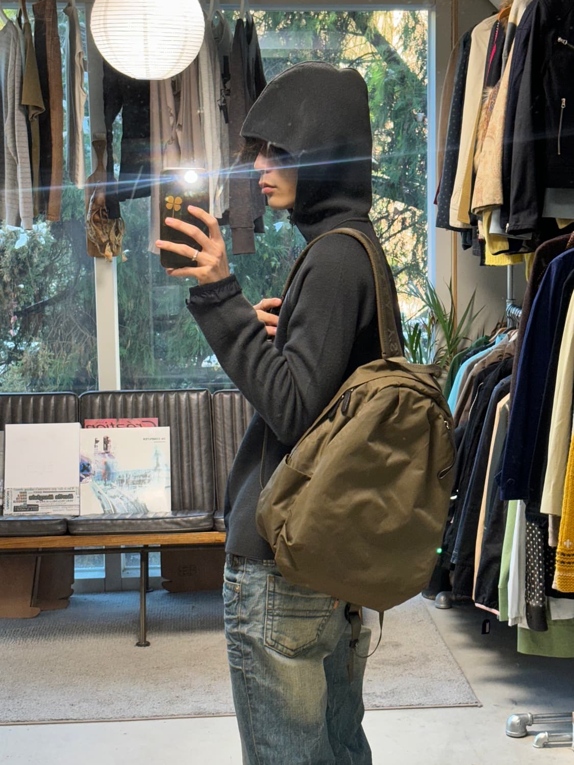 Y‘saccs 나일론 백팩 상품이미지3