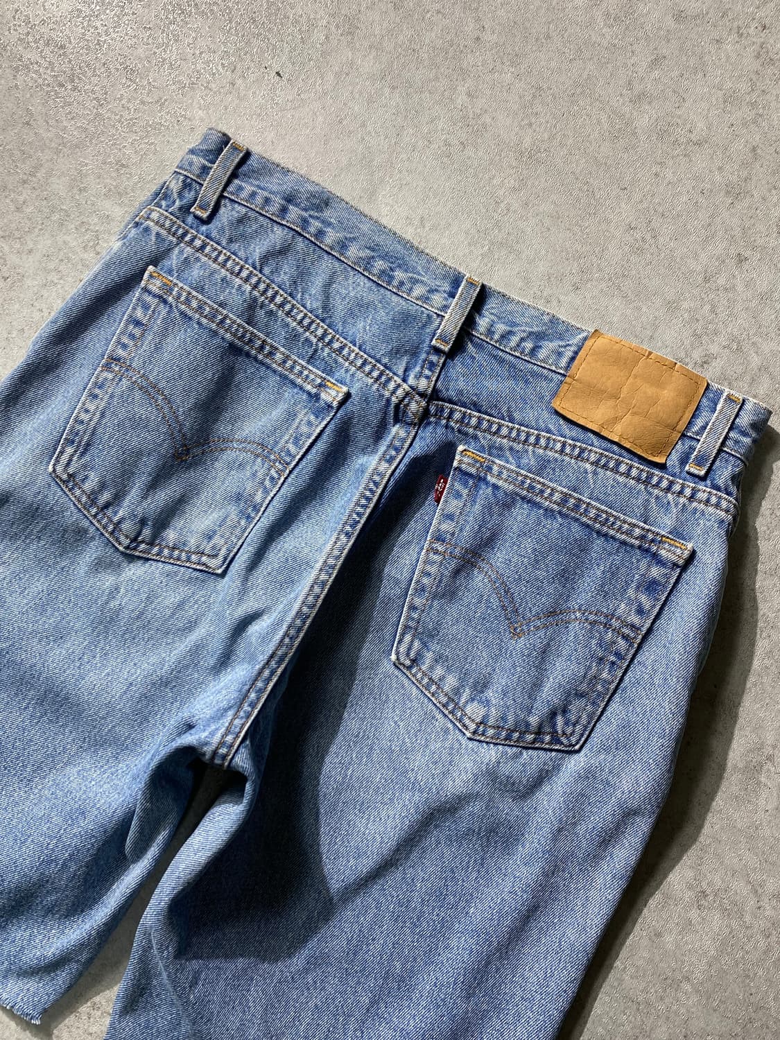 [32-33] 90s Levi's 550 리바이스 컷오프 데님 쇼츠 상품이미지2