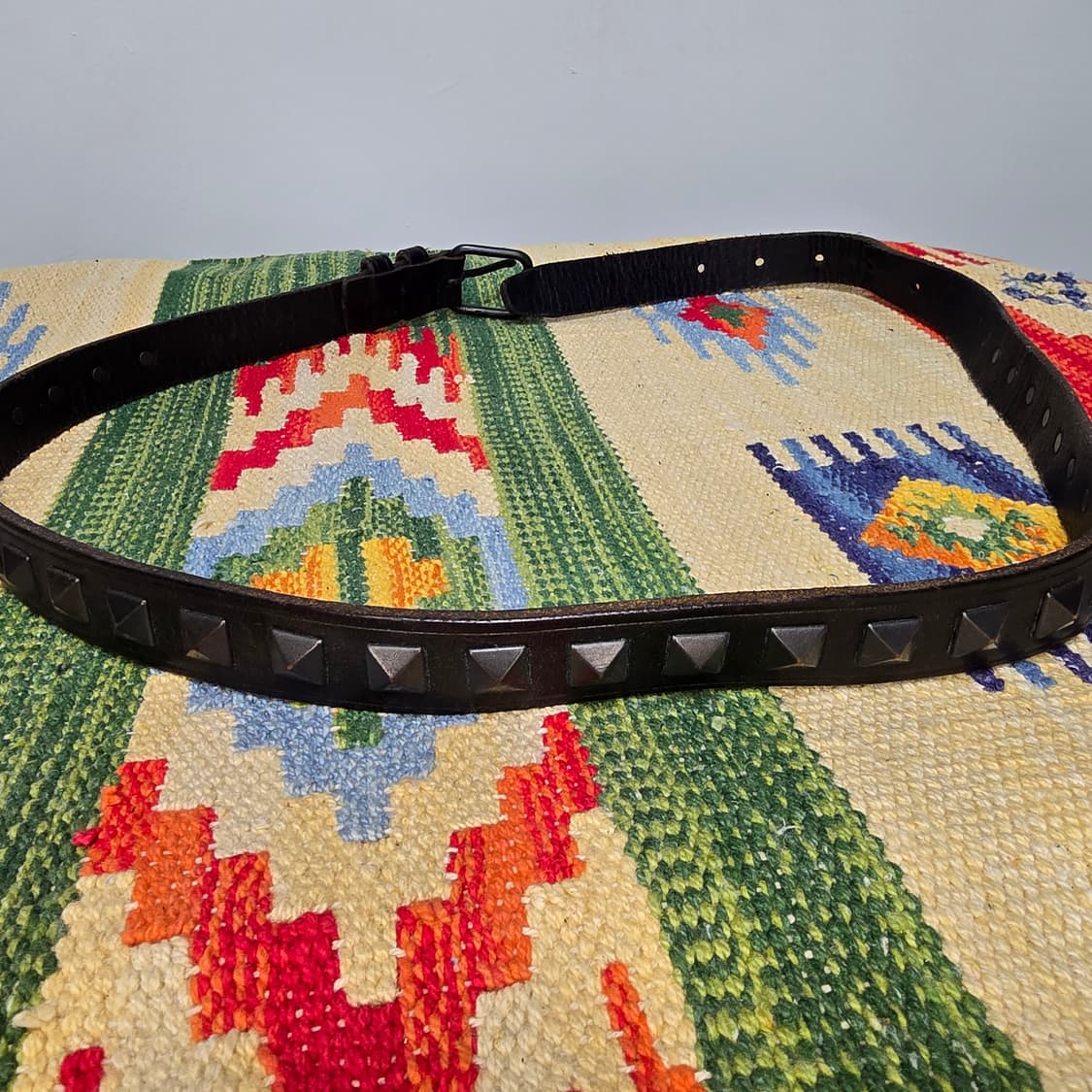 새들레더 스퀘어 스터드벨트 32~37인치 상품이미지3