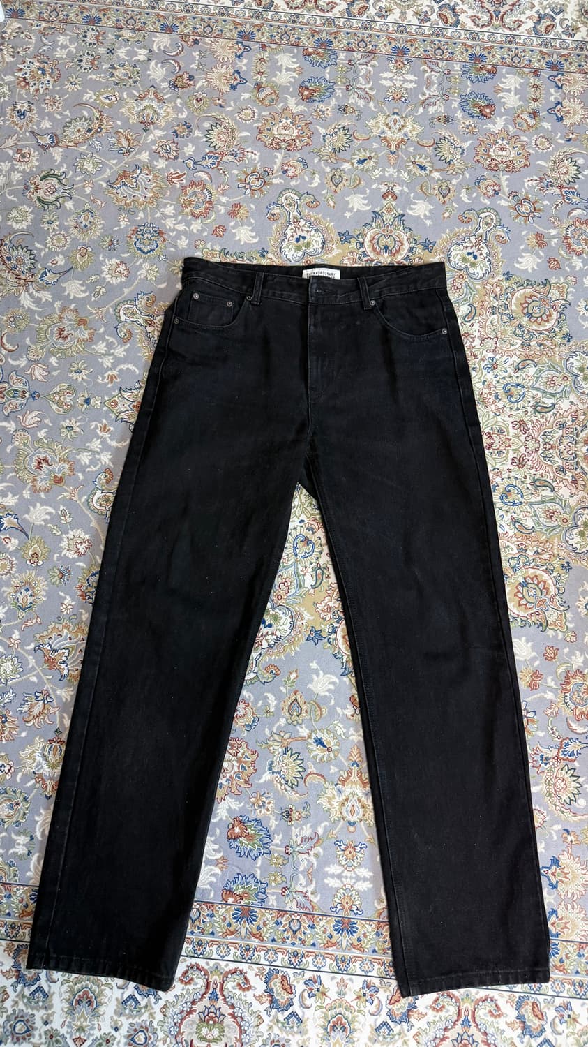 엑스트라오디너리X인세인개러지 레터링 데님 상품이미지2