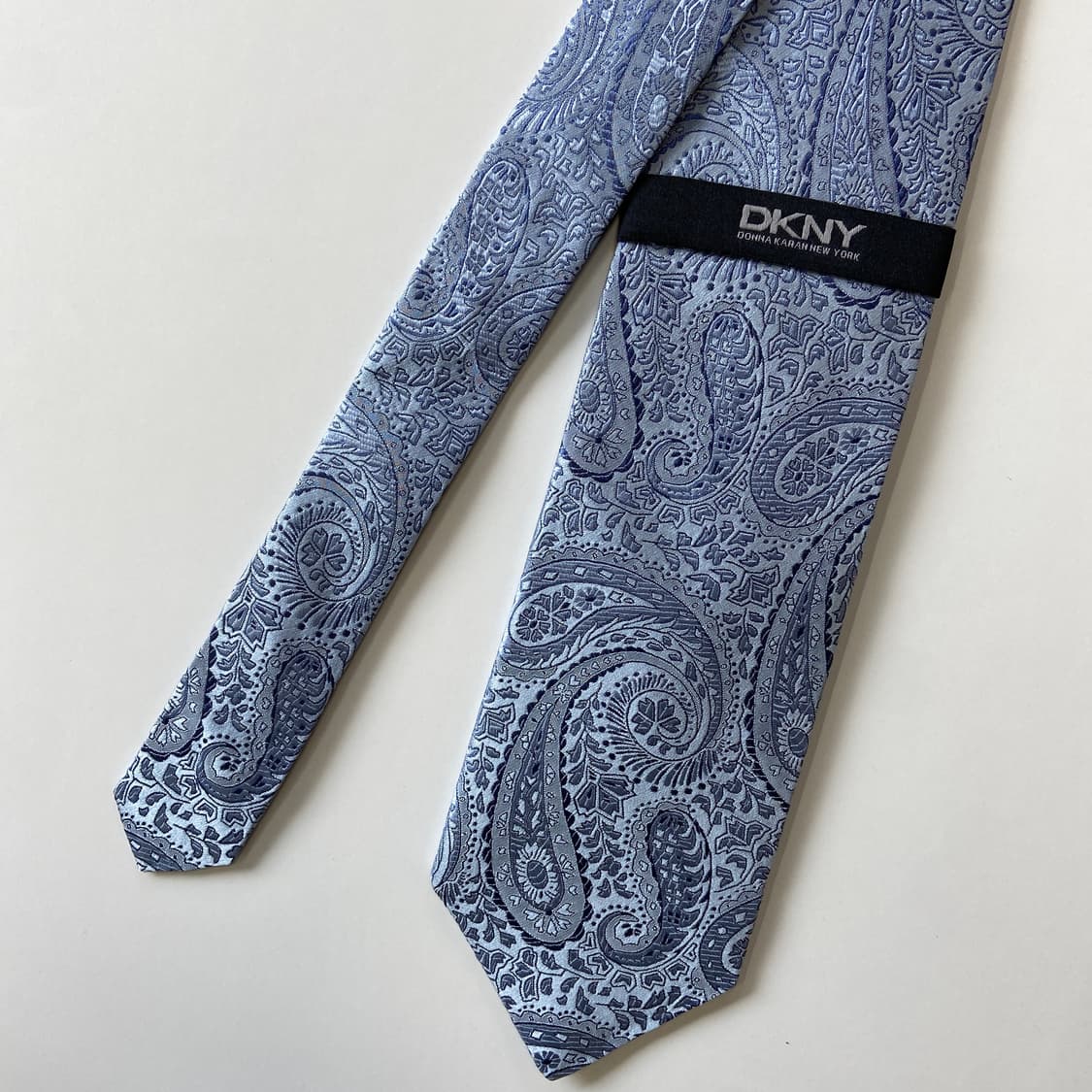택달린 미사용품 DKNY 명품 정품 페이즐리 넥타이 상품이미지2