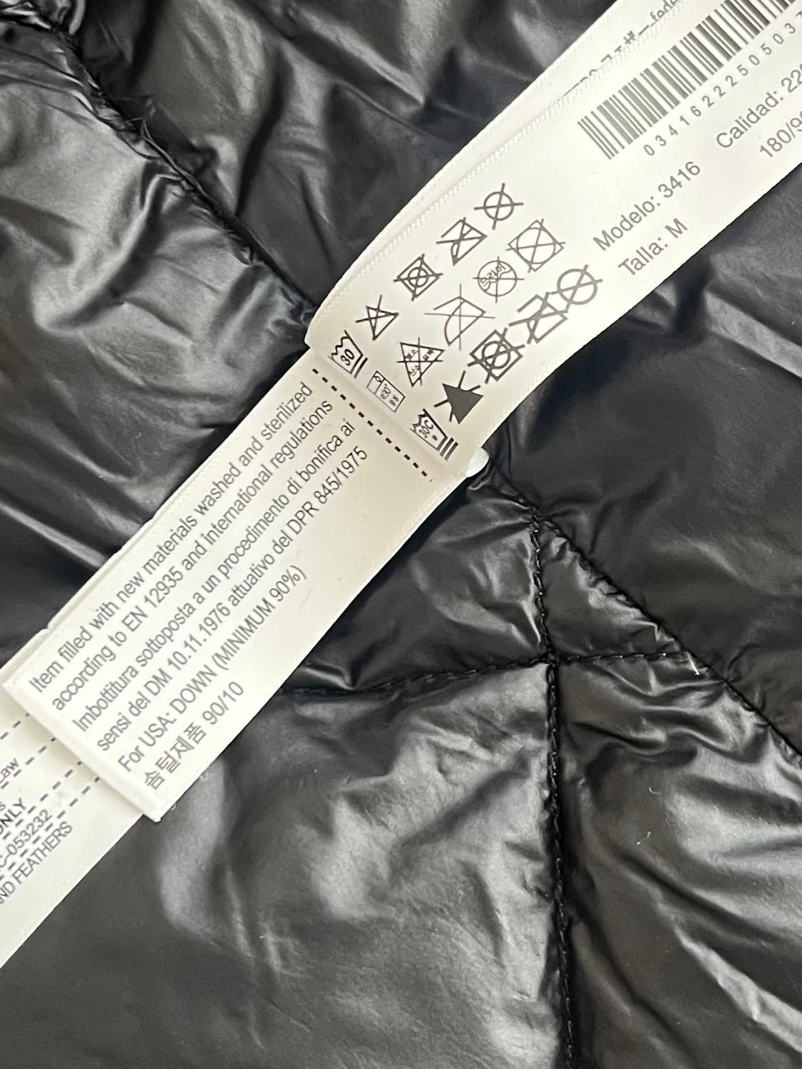 M) 마시모두띠 덕다운 퀼팅 자켓 카키 상품이미지6