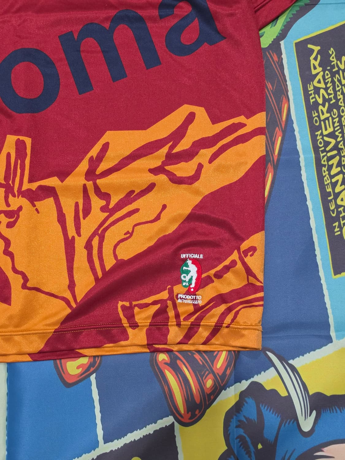 90s AS ROMA 유니폼 L  상품이미지3