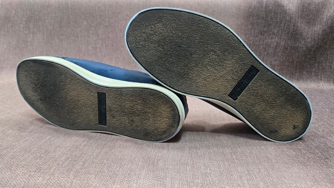 보테가 베네타 정품 260-265mm- 인트레치아토 슬립온 네이비 상품이미지6