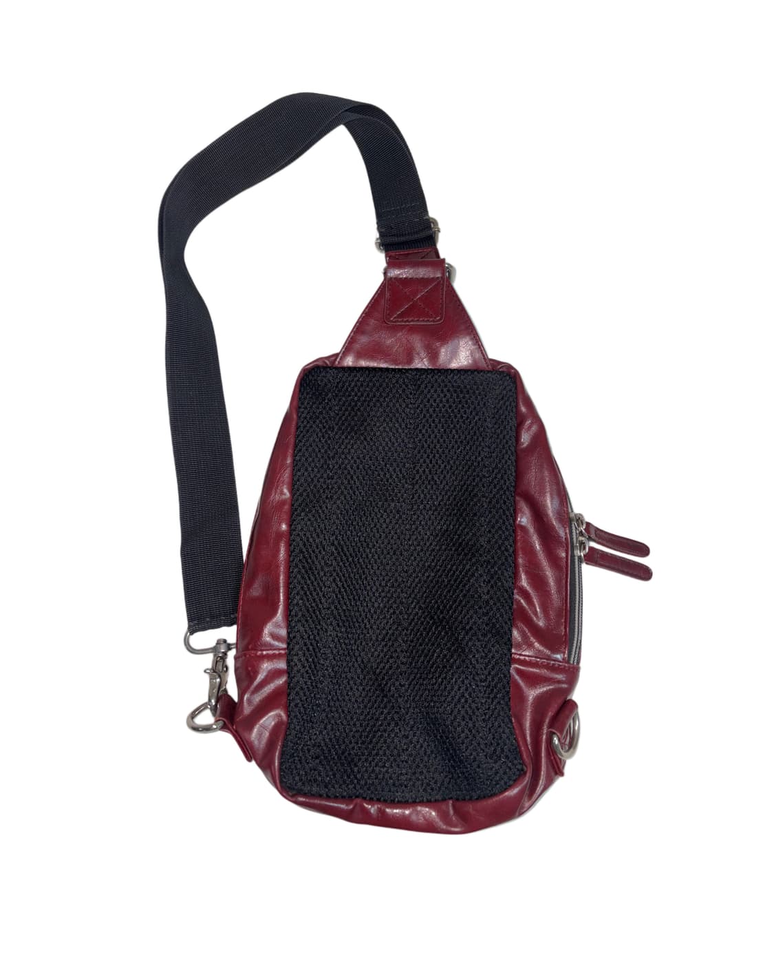 DOUBLE FOCUS 버건디 투웨이 슬링백  상품이미지2