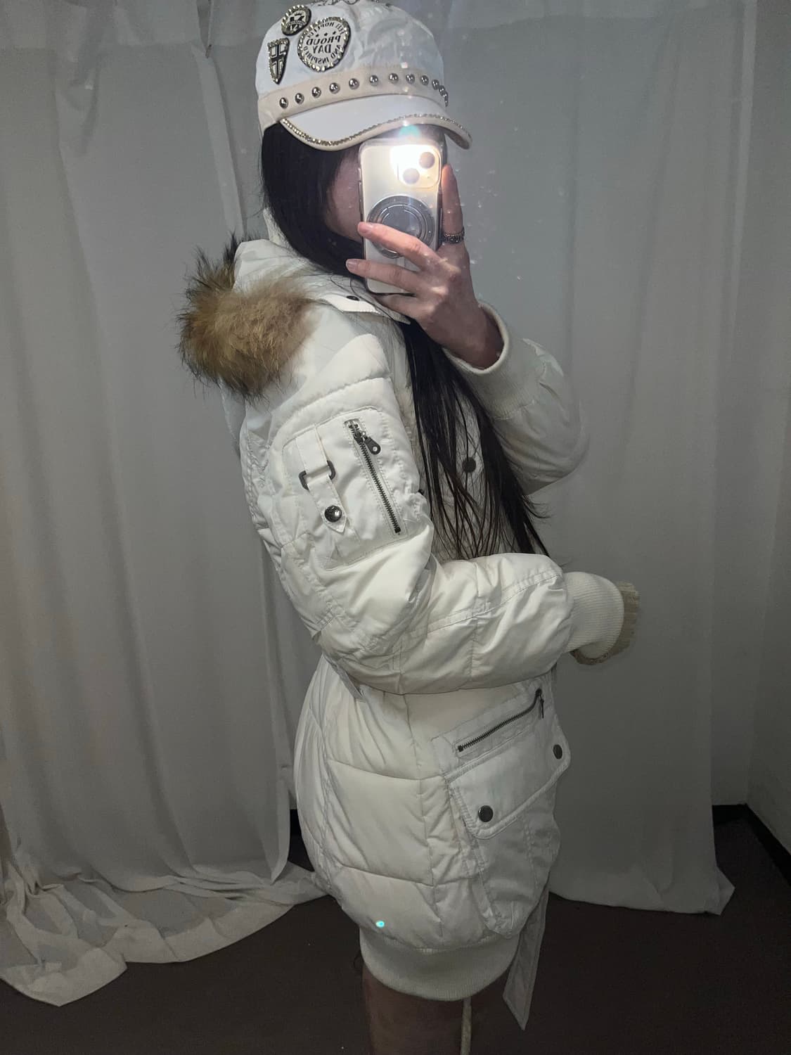 00‘s 울프죠 야상 패딩 점퍼 상품이미지6