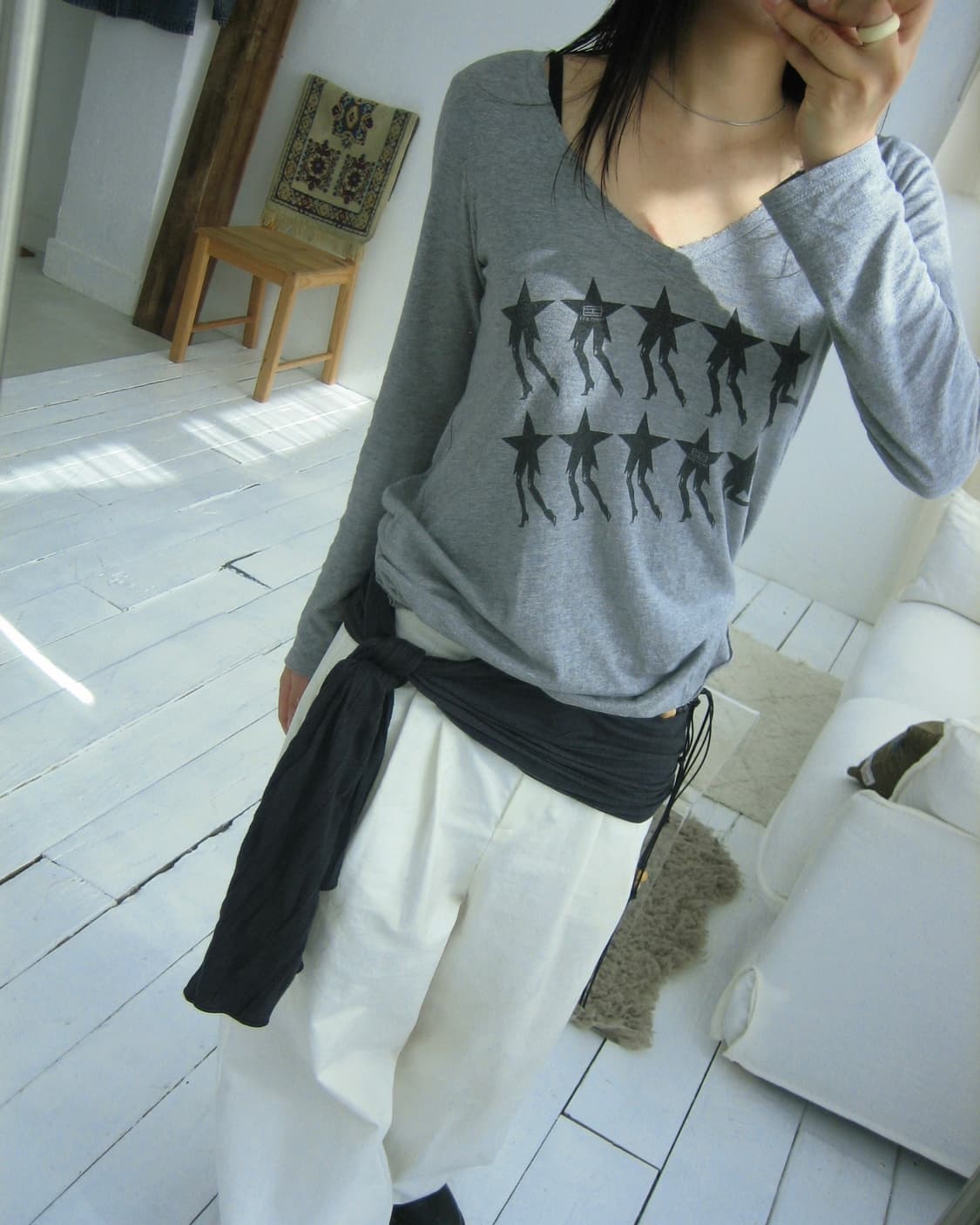 [TOMMY HILFIGER] Printing Long Sleeve 상품이미지1