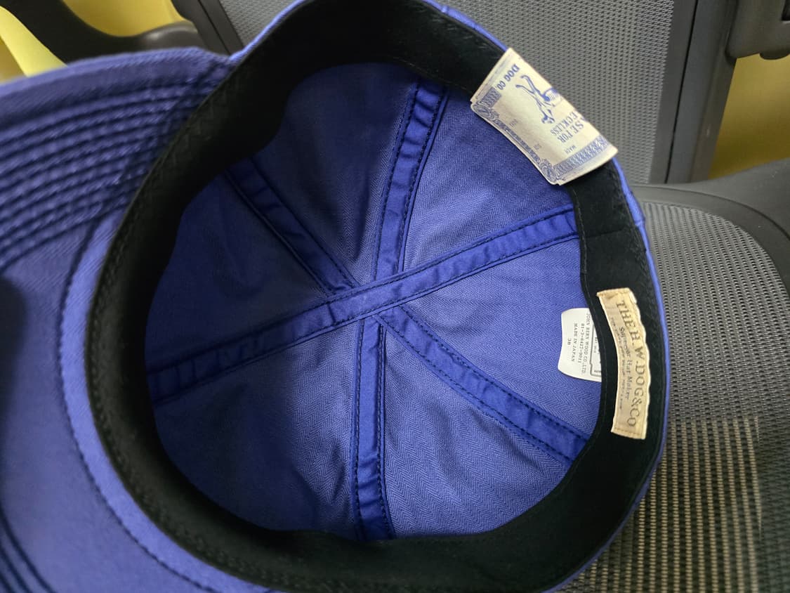 HW dog 헤링본 캡 상품이미지7