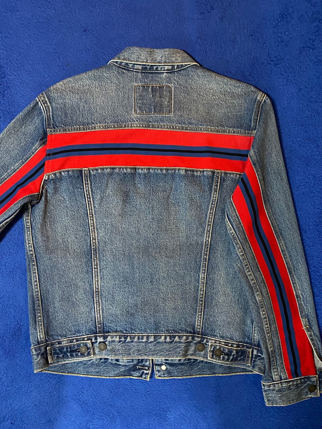 Levis 리바이스 체스트 포켓 라펠 데님 자켓 청자켓 상품이미지1