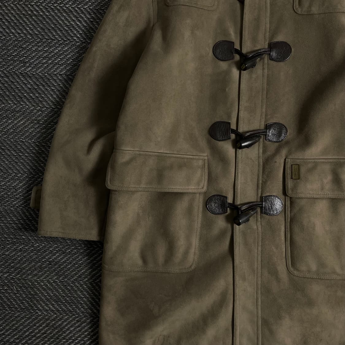 리바이스 오리지날 스웨이드 더플 롱 코트y 2961 상품이미지4