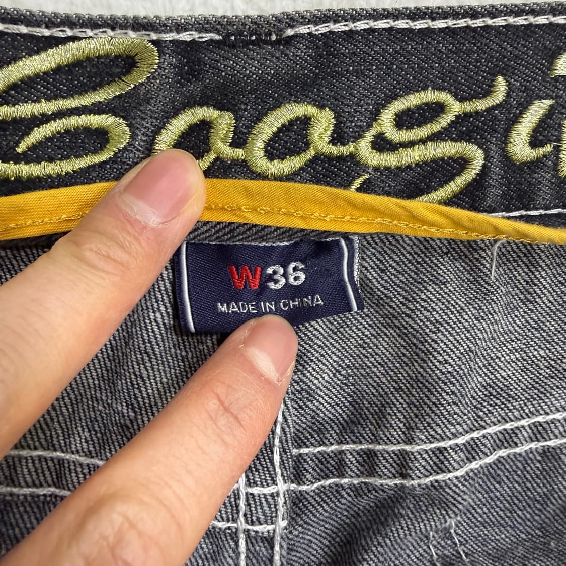 W36 쿠지 리미티드 에디션 데님팬츠 0325T 상품이미지4