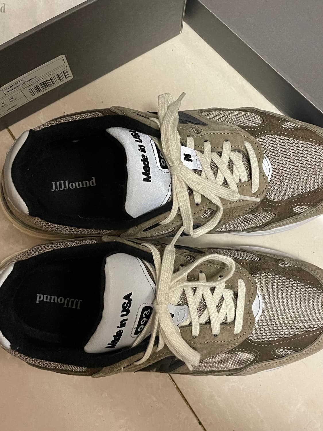 뉴발란스 자운드 993 머쉬룸 275 상품이미지5