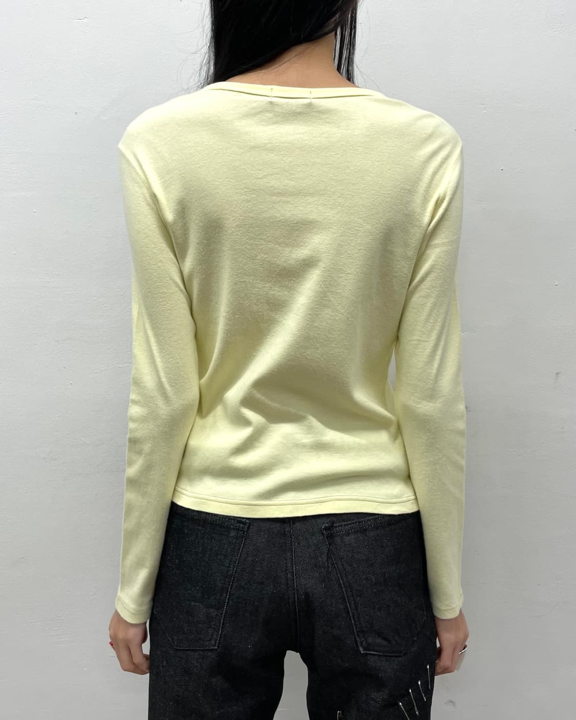 Skeleton Cubic Yellow Long Sleeve 상품이미지3