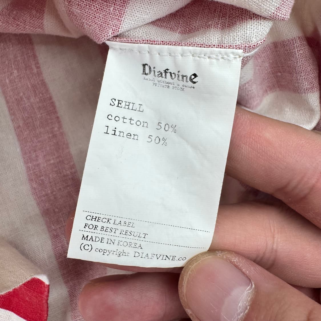 디아프바인 반팔 셔츠  상품이미지5