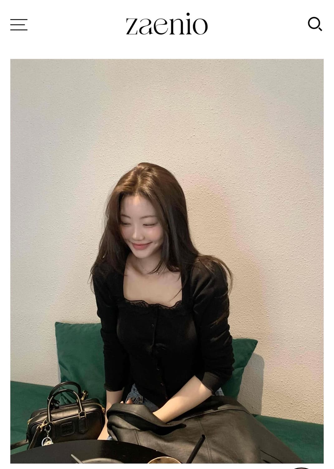 제니오  벨 레이스 가디건 환승연애 현지 착용 상품이미지6