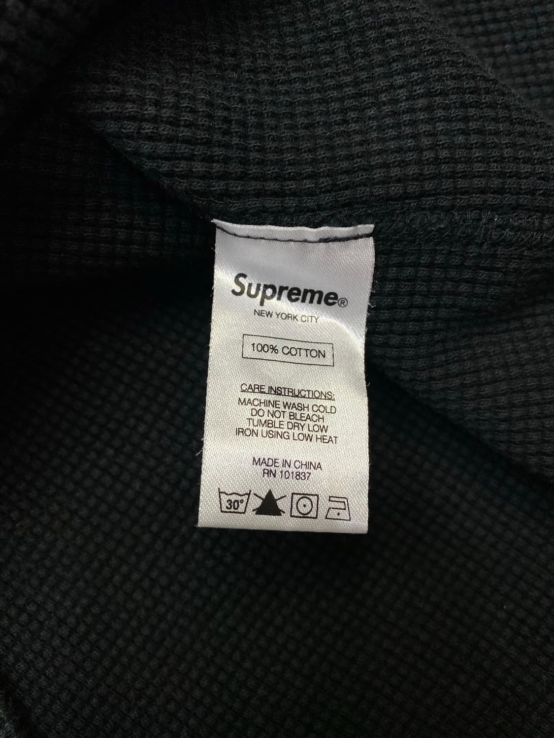 슈프림 2015FW 와플 후디 상품이미지4