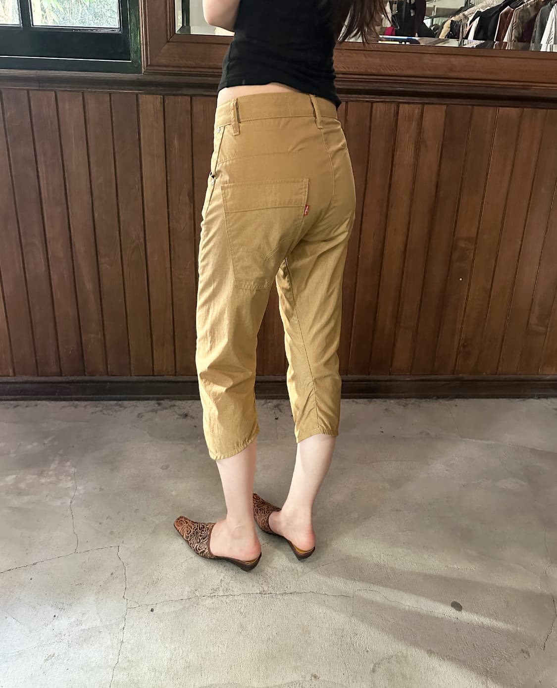 LEVI'S engineered cropped w30 상품이미지3