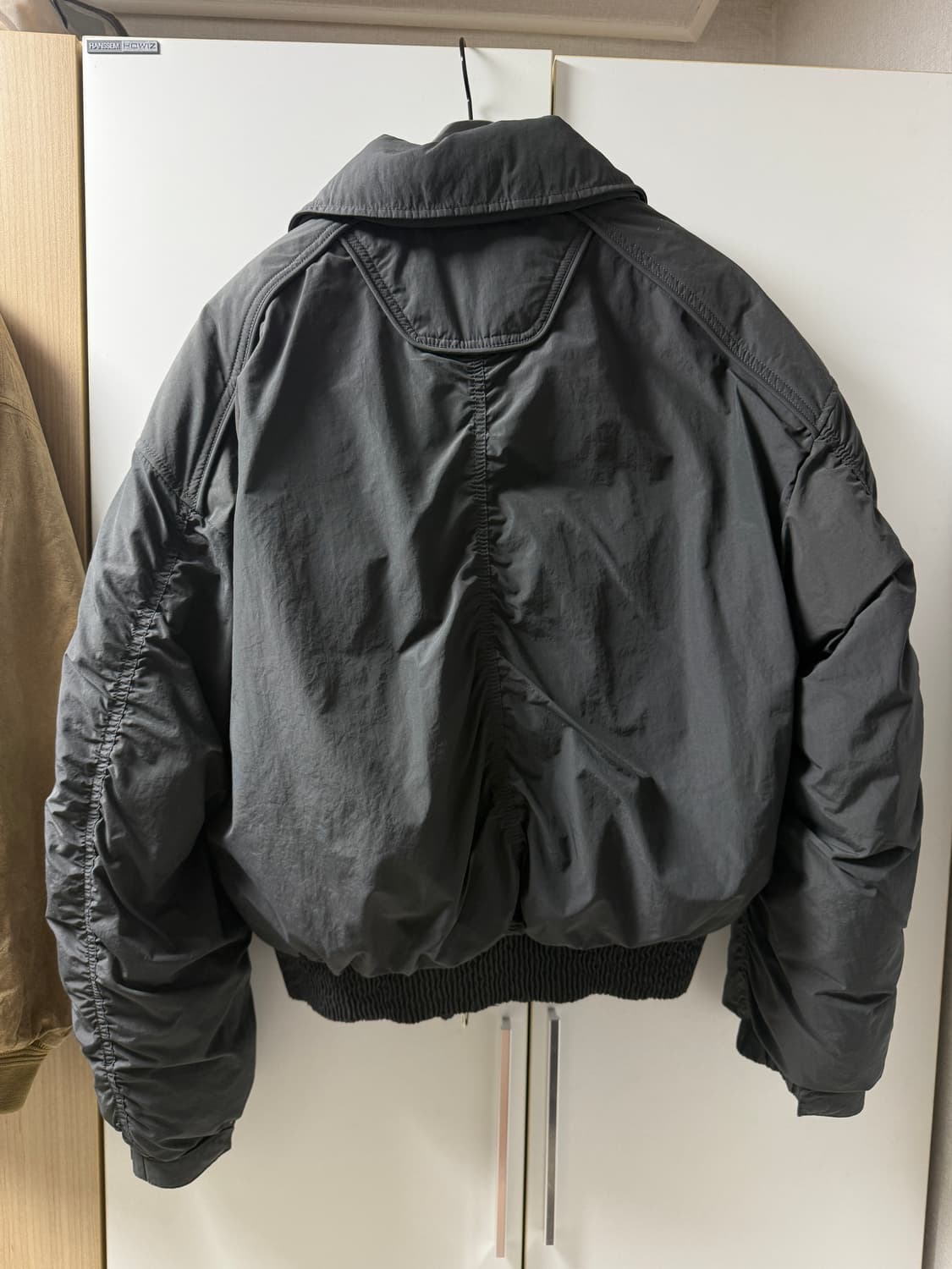 준지 179 나일론 스탠카라 구스다운 숏패딩 상품이미지6