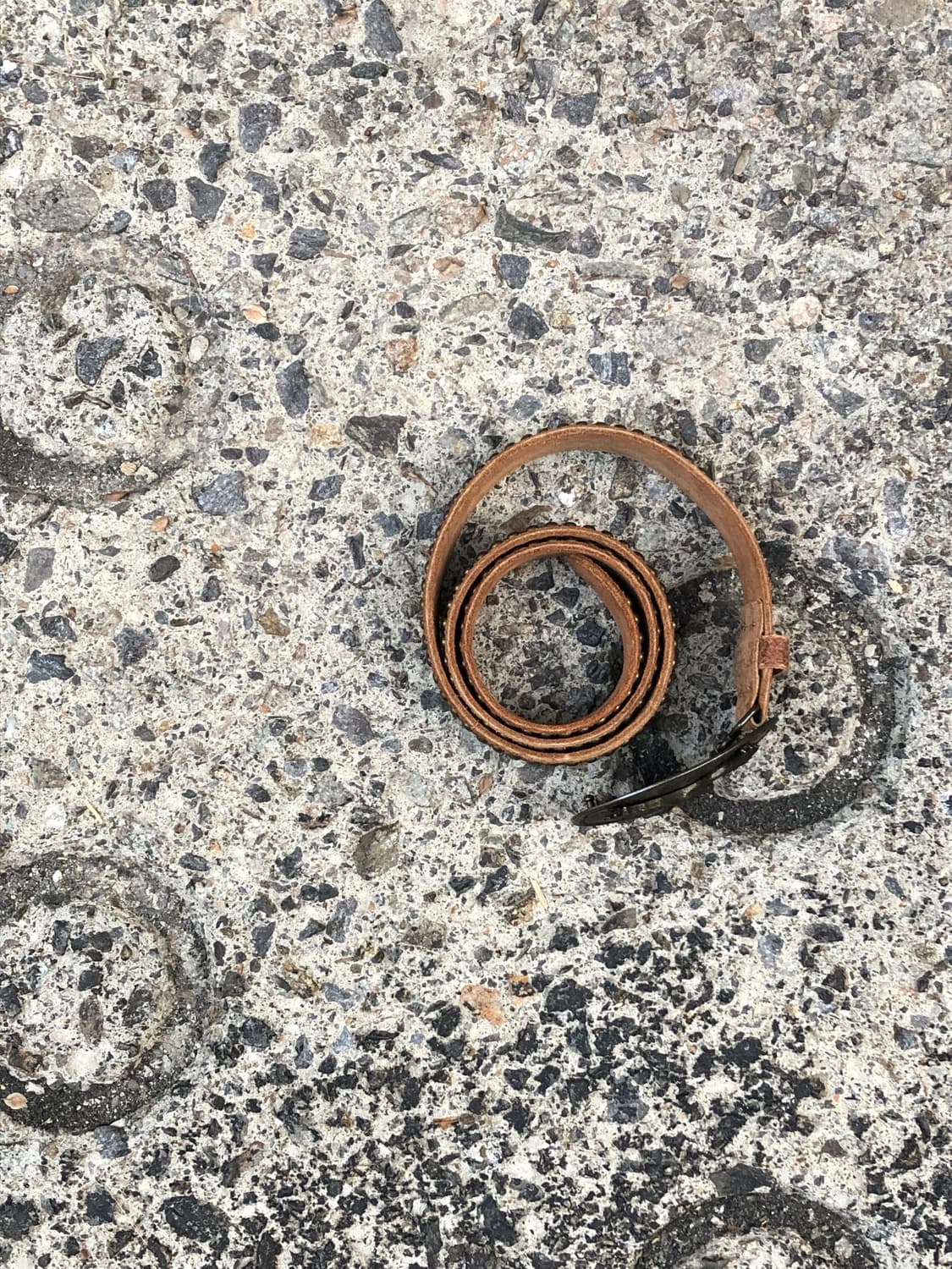 stud leather belt  상품이미지5