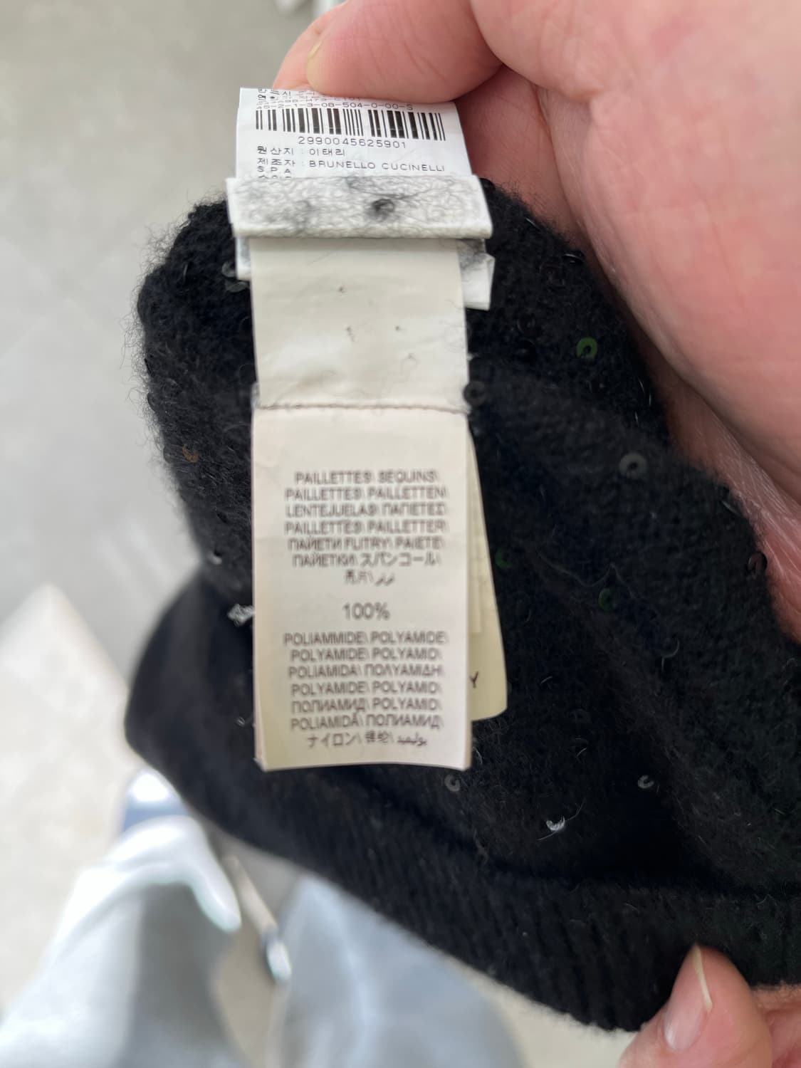 브루넬로 쿠치넬리 캐시미어 터틀넥 니트 원피스 상품이미지7