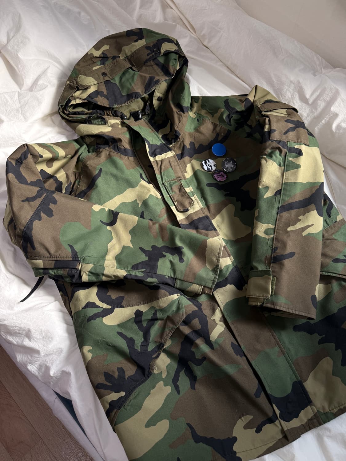 미군 오리지날 우드랜드 고어텍스 자켓 / XL 상품이미지1