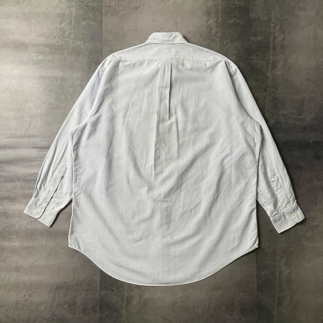 RALPH LAUREN 랄프로렌 빈티지 라이트블루 스트라이프 코튼셔츠 상품이미지7