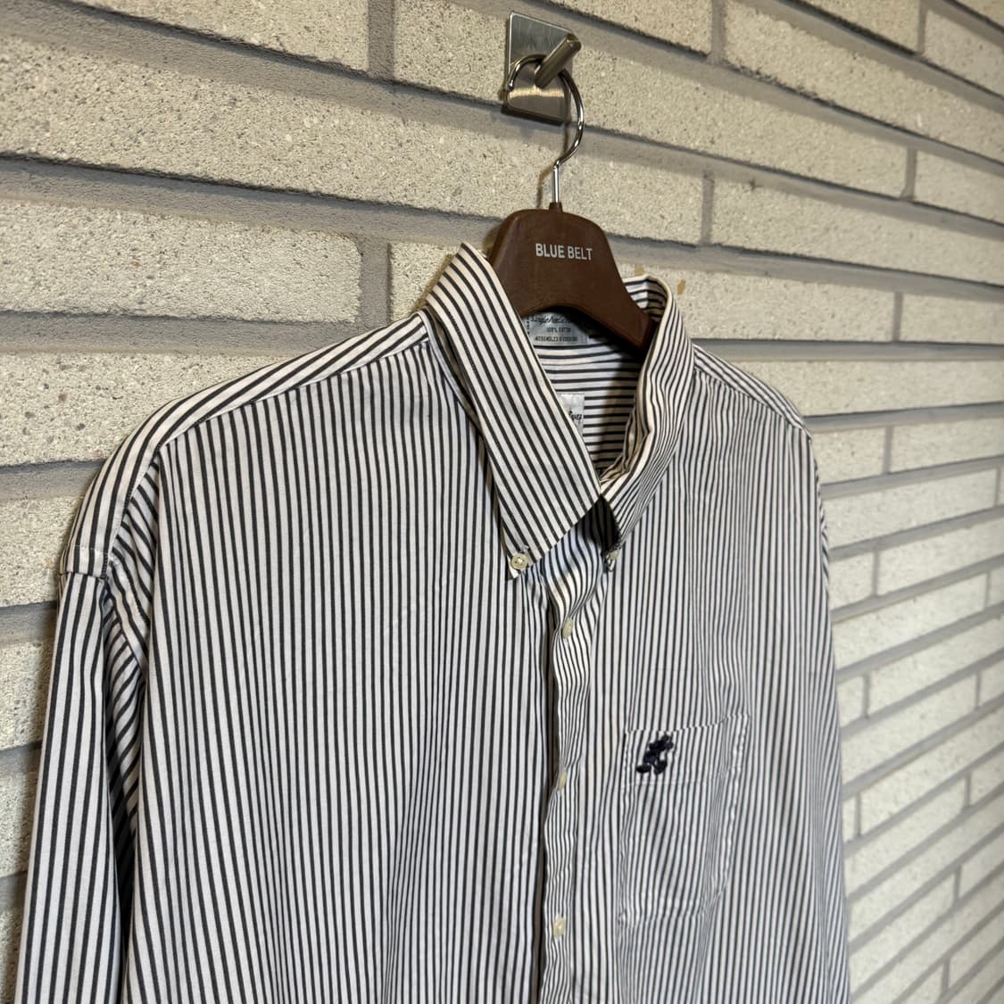 JPN VINTAGE 디즈니 스트라이프 셔츠 상품이미지3