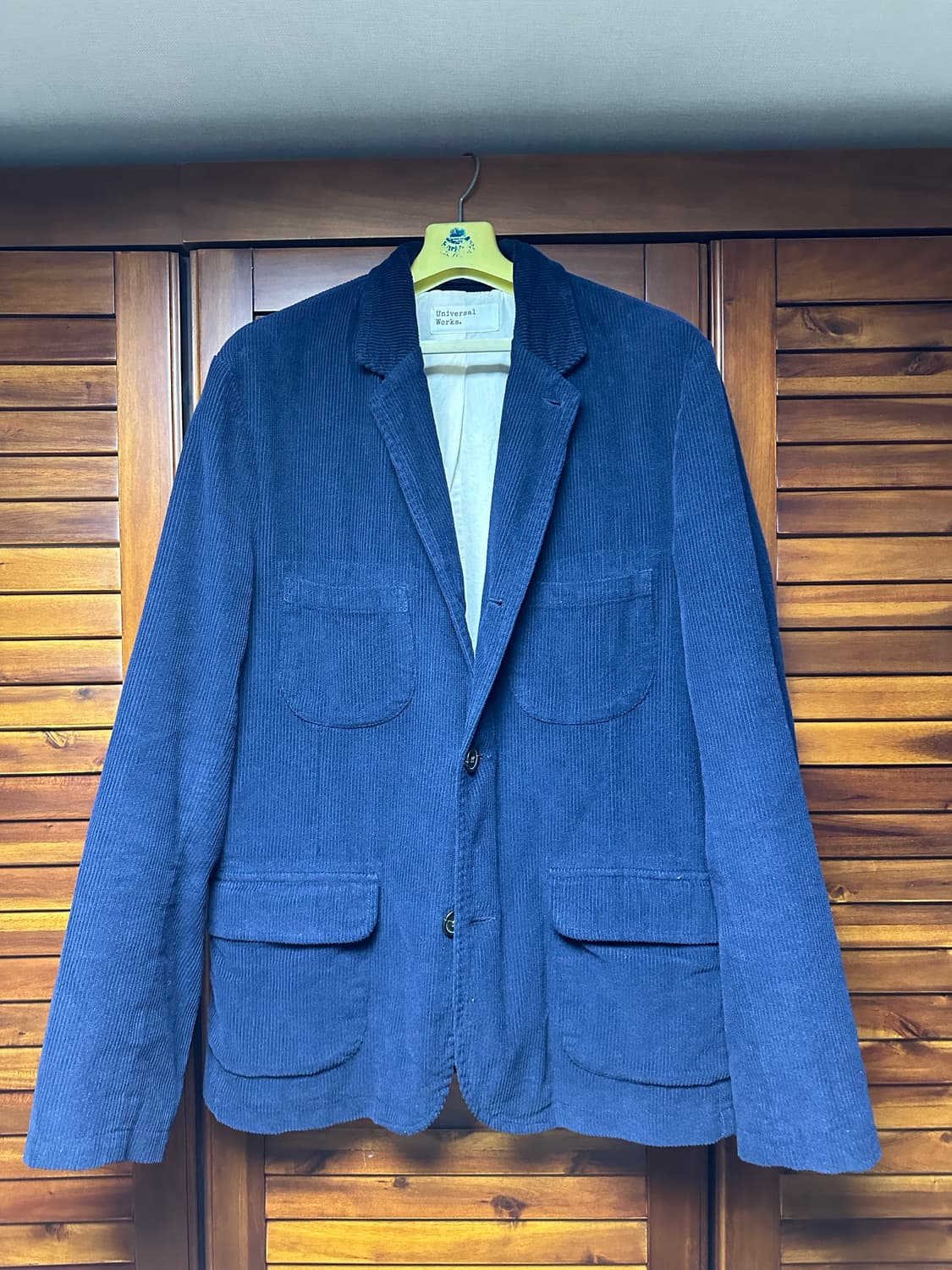 유니버셜웍스 코듀로이 자켓 네이비 상품이미지1