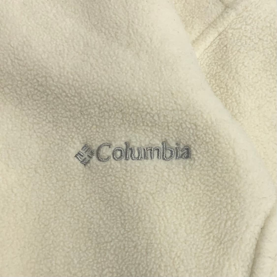 컬럼비아 아이보리 플리스 집업 후리스 자켓 상품이미지3