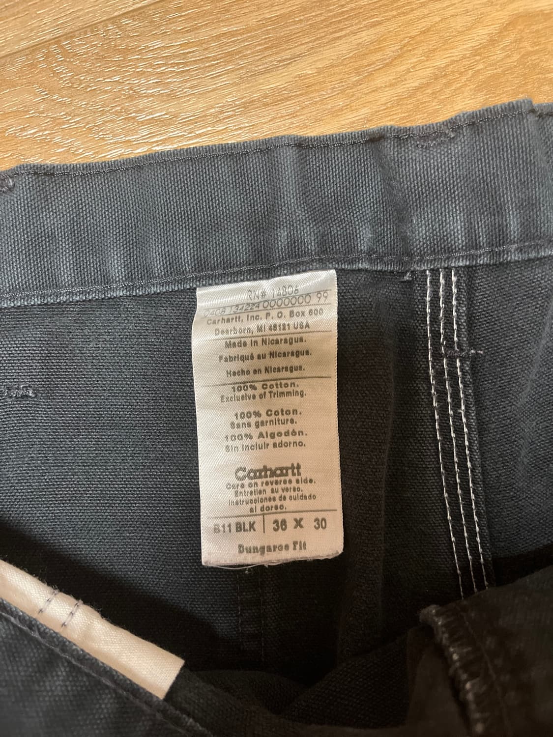 칼하트(Carhartt) 더블 니 워크 팬츠 상품이미지3