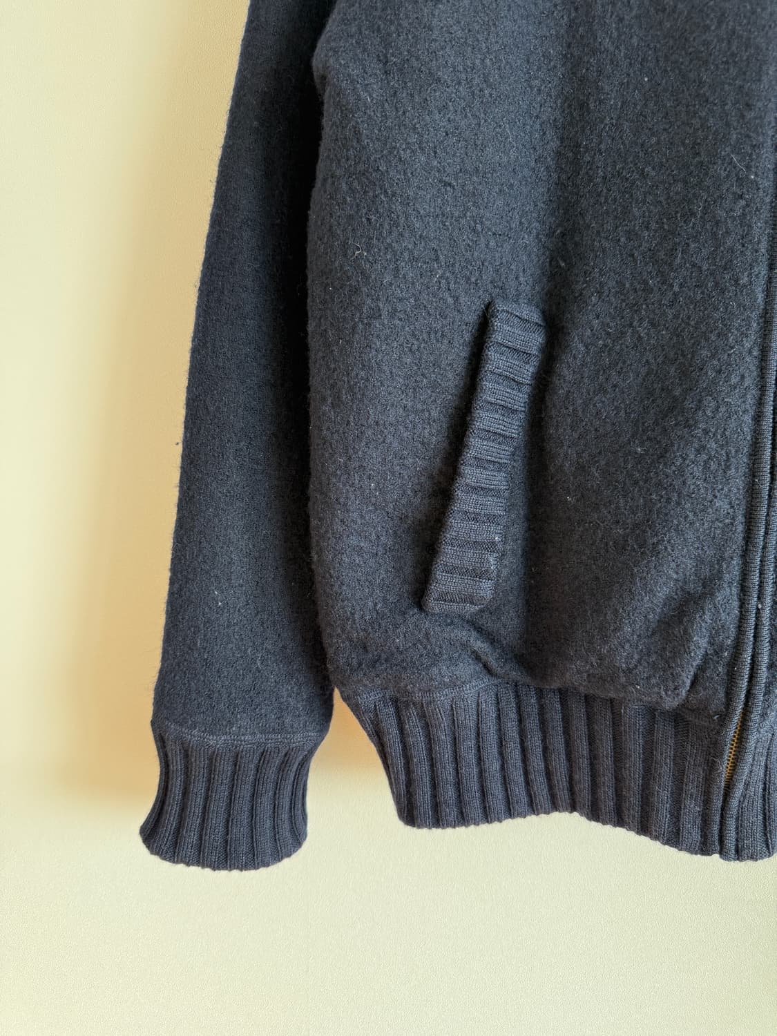 노튼(NOTON) 집업 울 니트 상품이미지3